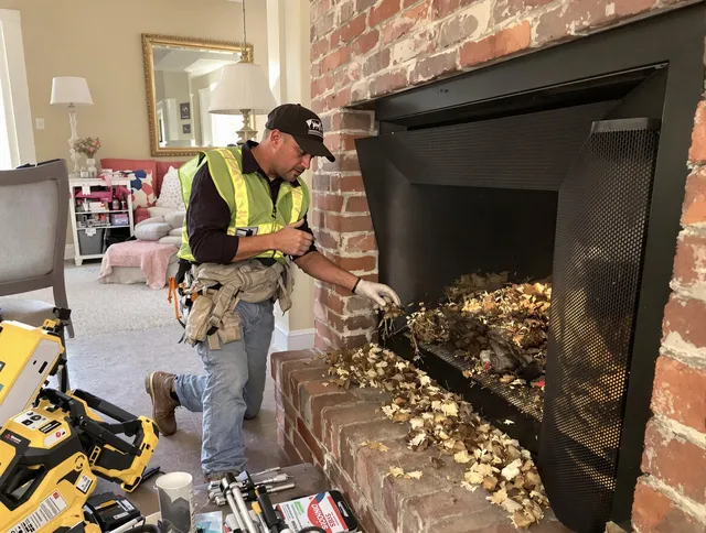 Safe screening installation by Bonita Springs Chimney Sweep in Bonita Springs, FL