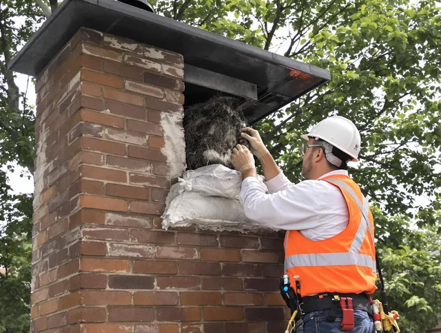 Humane removal of debris and animals by Bonita Springs Chimney Sweep in Bonita Springs, FL