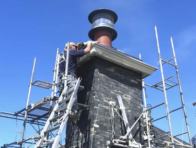 Sturdy chimney crown finished by Bonita Springs Chimney Sweep in Bonita Springs, FL