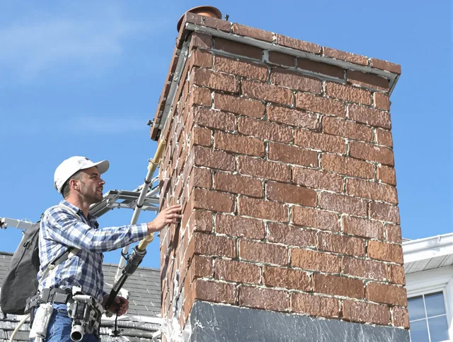 Brickwork for a chimney rebuild by Bonita Springs Chimney Sweep in Bonita Springs, FL