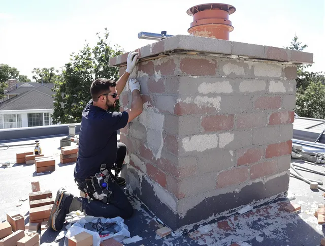 Advanced chimney repair process by Bonita Springs Chimney Sweep in Bonita Springs, FL