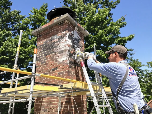 Structural chimney repair by Bonita Springs Chimney Sweep in Bonita Springs, FL
