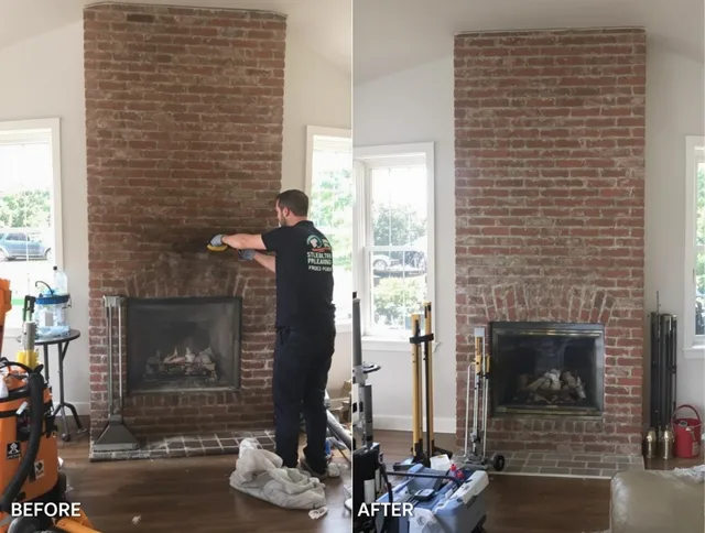 Finished chimney sweeping service by Bonita Springs Chimney Sweep in Bonita Springs, FL