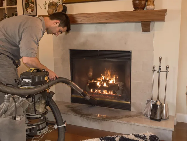 Routine fireplace upkeep by Bonita Springs Chimney Sweep in Bonita Springs, FL