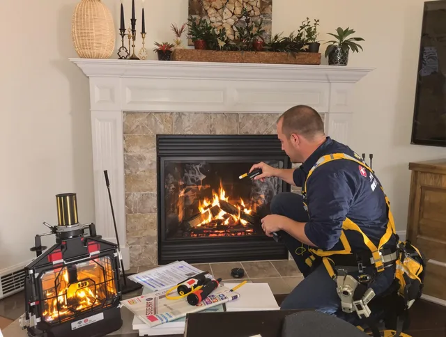 Safety-focused fireplace inspection by Bonita Springs Chimney Sweep in Bonita Springs, FL